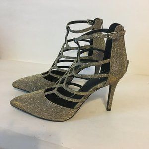 Sparkly High Heels with Clasp Size 9